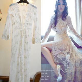 Layered Lace Cover-up