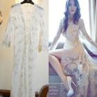 Layered Lace Cover-up
