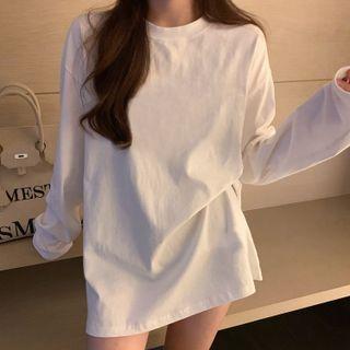 Plain Long-sleeve T-shirt / Short-sleeve T-shirt