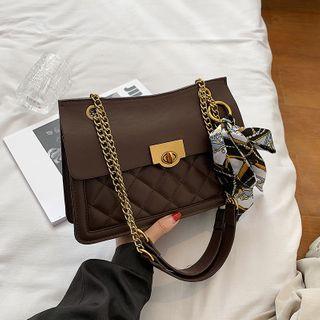 Quilted Flap Chain Shoulder Bag