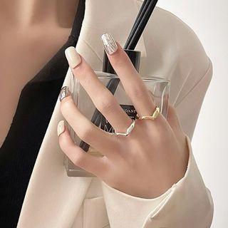 V Shape Alloy Ring