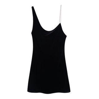 Sleeveless Chain Mini A-line Dress