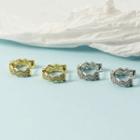 Rhinestone Zigzag Earring