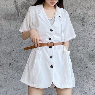 Short Sleeve Light Blazer