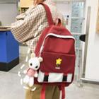 Flower Print Lightweight Backpack