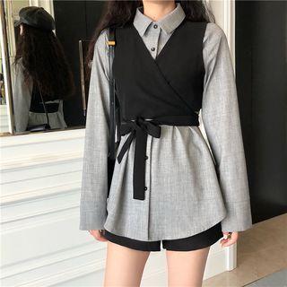V-neck Vest / Plain Shirt / Shorts