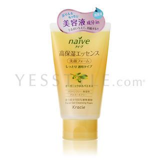 Kracie - Kracie Naïve Facial Gel Cleansing Foam (olive) 100g
