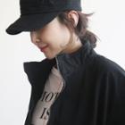 Distressed Grommet Military Cap