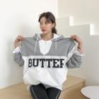Butter Letter Anorak Hoodie