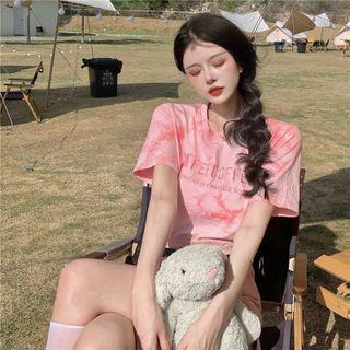 Short-sleeve Tie Dye T-shirt / Shorts
