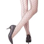 Dotted Sheer Tights Nude - One Size