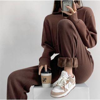 Drawcord Loose-fit Harem Pants