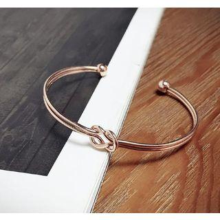 Knotted Open Bangle