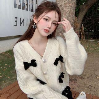 Bow Linen Flower Jacket