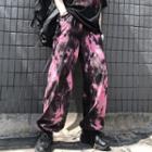 Wide-leg Tie-dye Pants