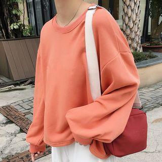 Cutout Back Sweatshirt