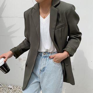 Belted Blazer