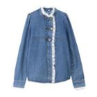 Washed Denim Button Jacket (various Designs)