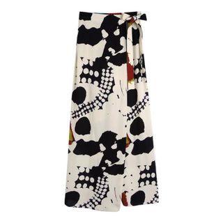 Print Wrapped Skort