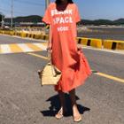 Blank Space Long T-shirt Dress