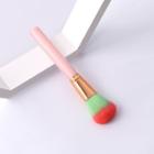 Blush Brush 1-t-01-518 - 1 Pc - Pink & Gold - One Size
