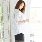 Striped V-neck Shirt