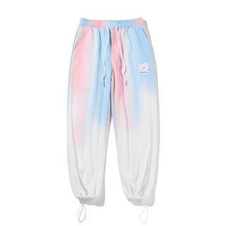 Gradient Drawstring Sweatpants