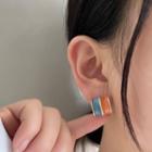 Two-tone Glaze Earring