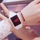 Silicone Rectangular Digital Watch