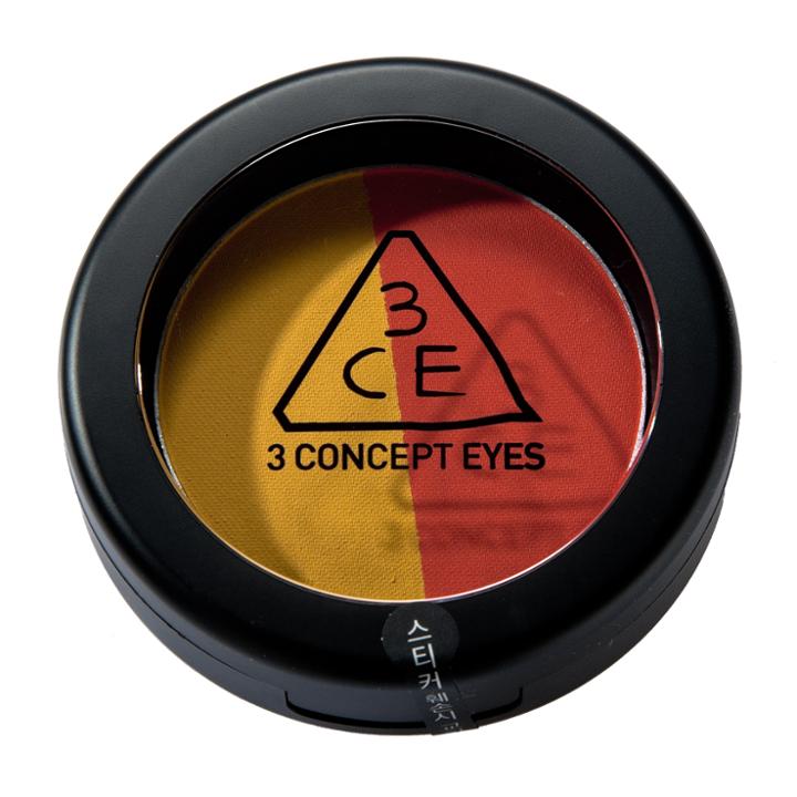 3 Concept Eyes - Duo Color Face Blush (retro Drive) 5g