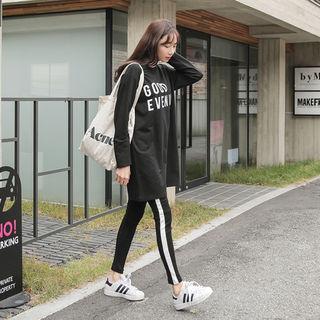 Contrast-trim Winter Leggings