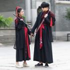 Hanfu Long-sleeve Top / Light Jacket / Maxi Skirt / Set