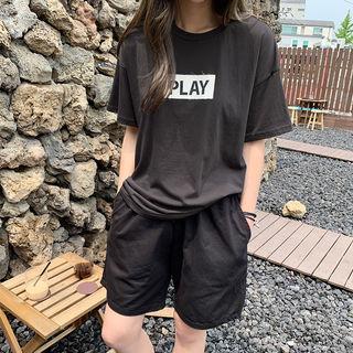 Play Letter Patch T-shirt