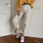 Washed Relaxed-fit Pants