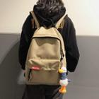 Lightweight Backpack With Duck Charm
