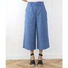 Zip-side Wide-leg Pants