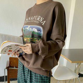 Loose-fit Graphic Sweatshirt