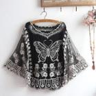 Embroidered Capelet