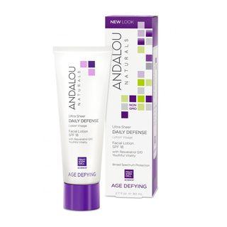 Andalou Naturals - Daily Defense Spf 18 Facial Lotion 2.7 Oz 2.7 Oz / 80ml