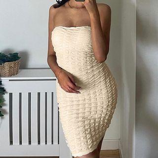Textured Tube Dress