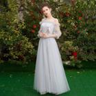 A-line Evening Gown (various Designs) / Cape / Set
