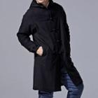 Linen Fleece-lined Coat