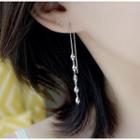 925 Sterling Silver Leaf Dangle Earring 1 Pc - As Shown In Figure - One Size
