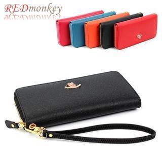 Zipped Long Wallet
