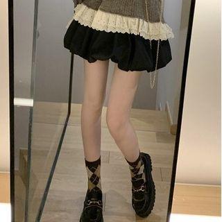 Plain Bubble Skirt