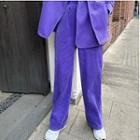 Corduroy Loose-fit Blazer / Pants