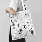 Print Tote Bag As Shown In Figure - One Size