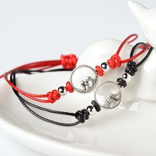 Couple Matching Mountain / Sea String Bracelet