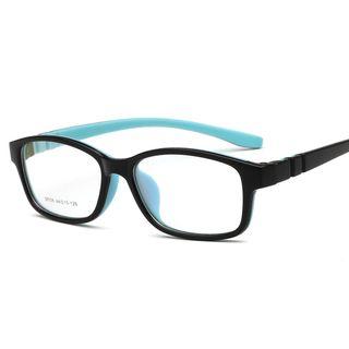 Color Panel Square Glasses