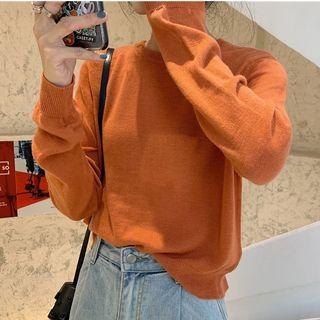 Two-way Cardigan Tangerine - One Size